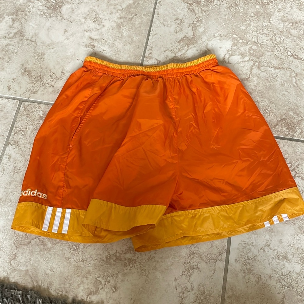 adidas Women's Orange Athletic Shorts